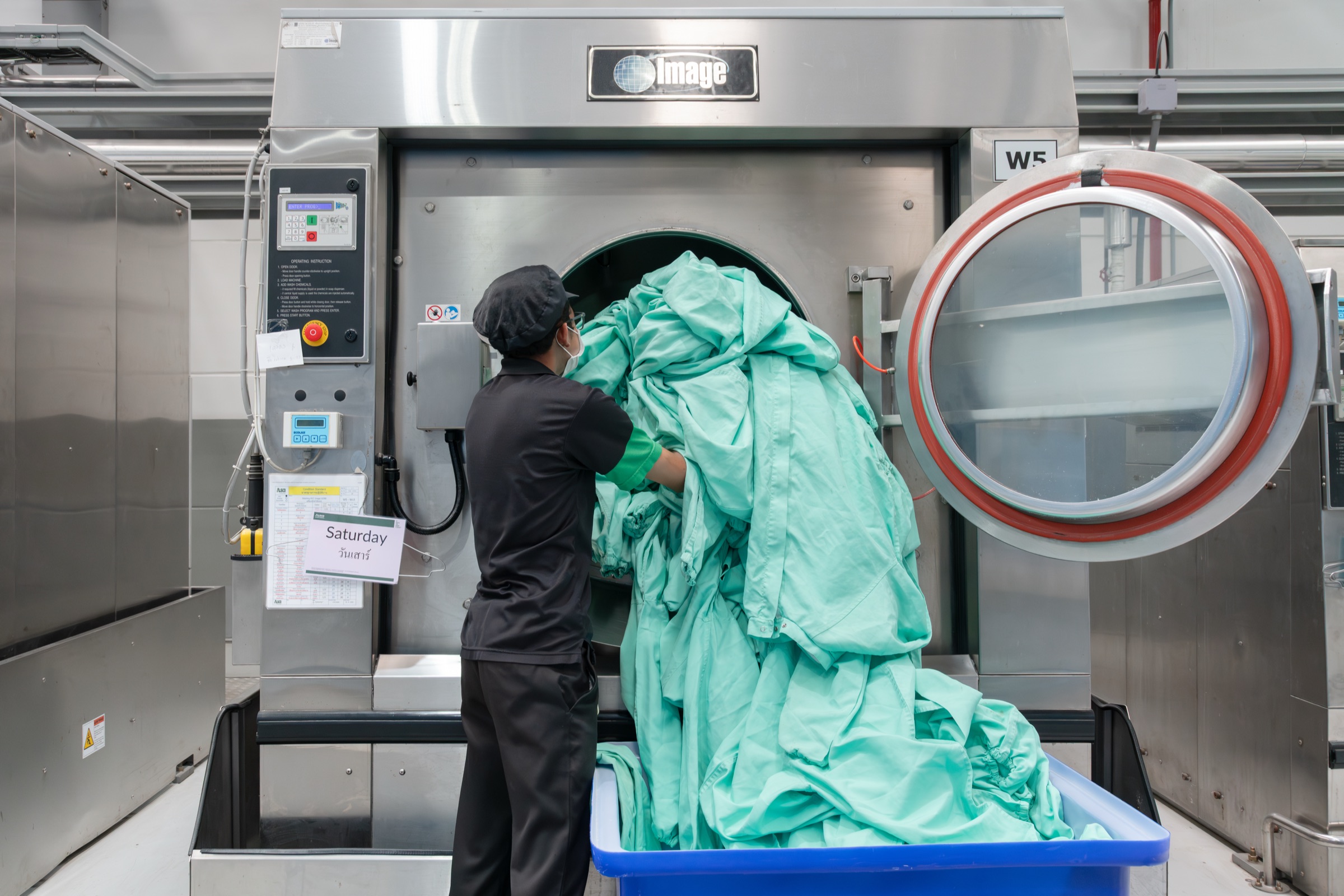 Alsco Uniforms industrial laundry facility